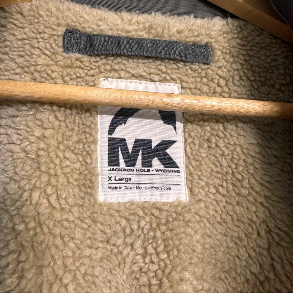 Mountain Khakis Field Jacket with Dark Brown Collar - Picture 2 of 3
